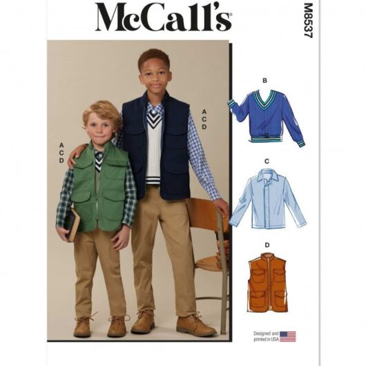 McCalls Paper Sewing Pattern 8537