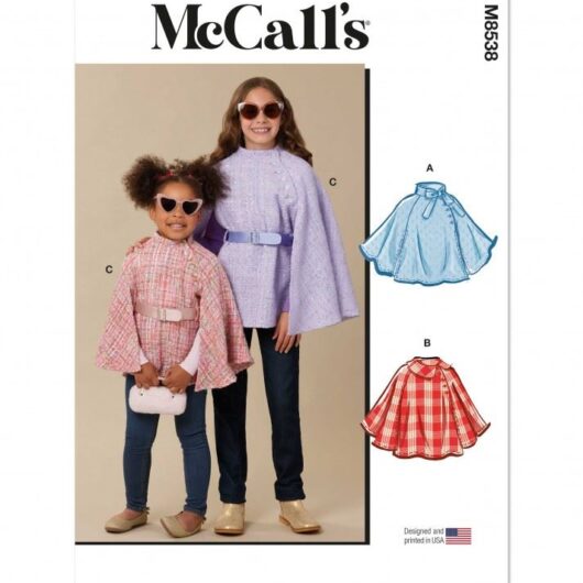 McCalls Paper Sewing Pattern 8538