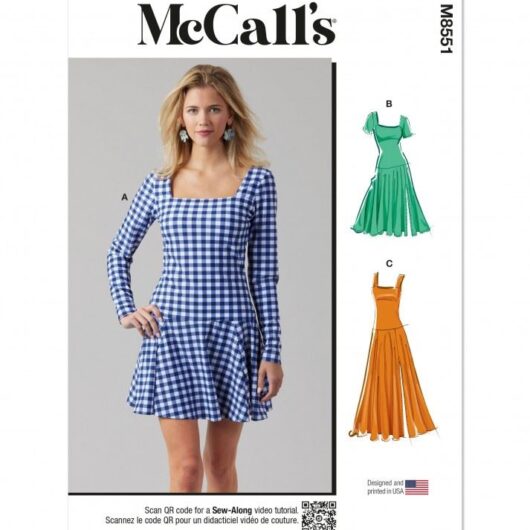 McCalls Paper Sewing Pattern 8551