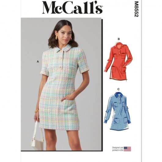 McCalls Paper Sewing Pattern 8552