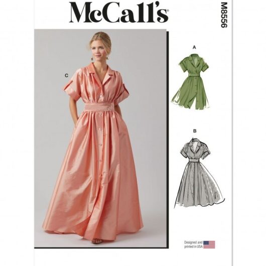 McCalls Paper Sewing Pattern 8556