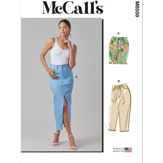 McCalls Paper Sewing Pattern 8559