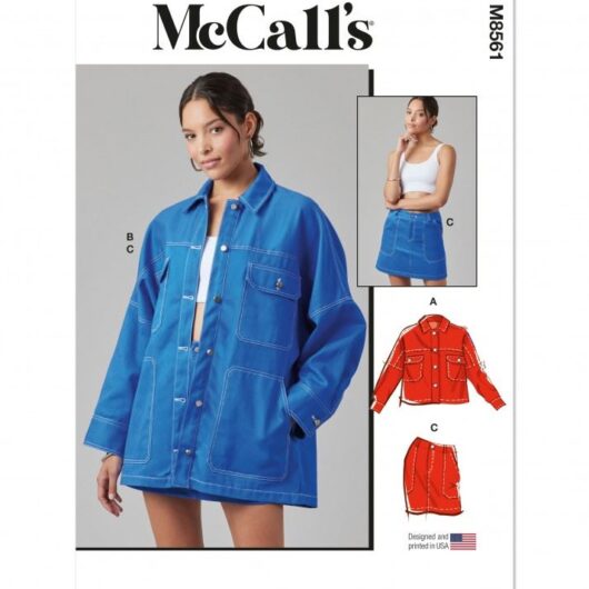 McCalls Paper Sewing Pattern 8561