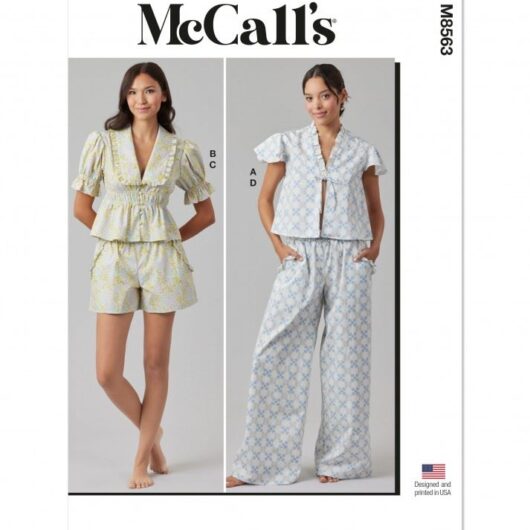 McCalls Paper Sewing Pattern 8563