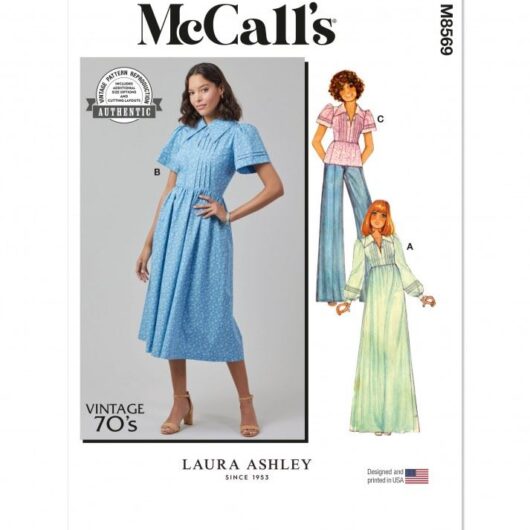 McCalls Paper Sewing Pattern 8569