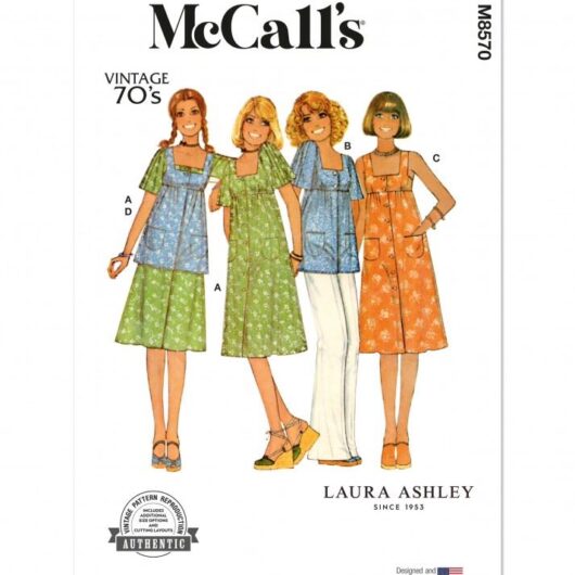 McCalls Paper Sewing Pattern 8570