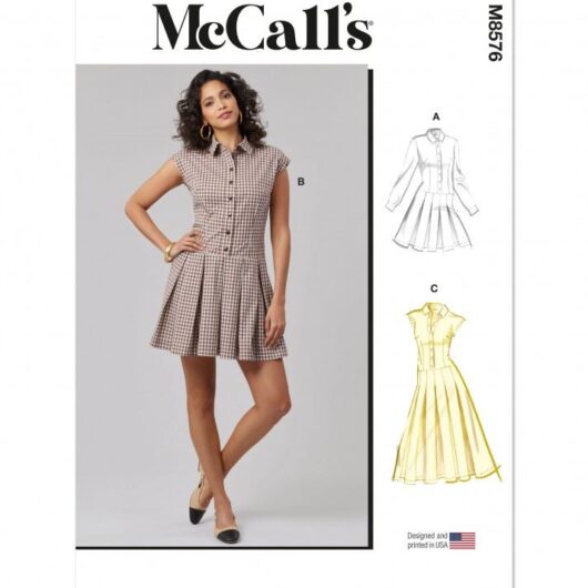 McCalls Paper Sewing Pattern 8576