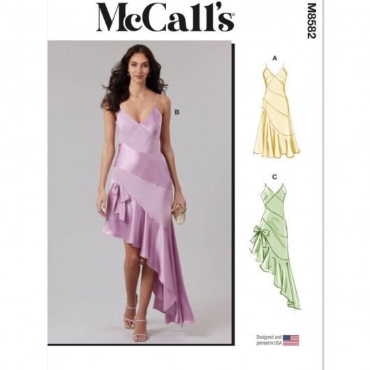 McCalls Paper Sewing Pattern 8582