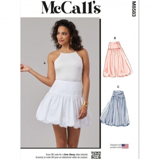 McCalls Paper Sewing Pattern 8583