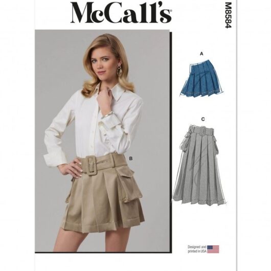 McCalls Paper Sewing Pattern 8584