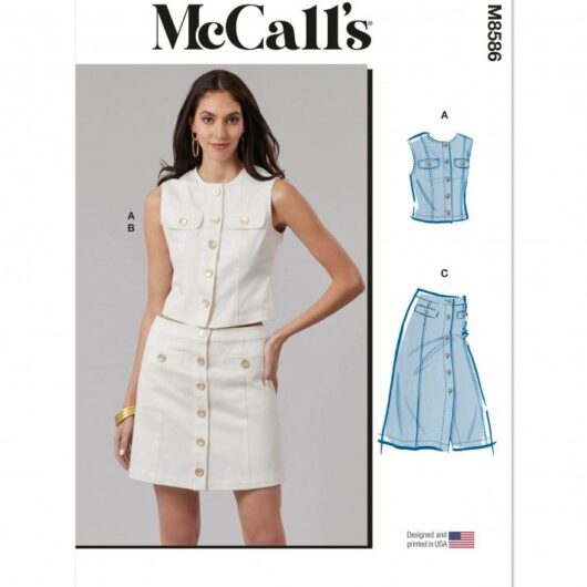McCalls Paper Sewing Pattern 8586