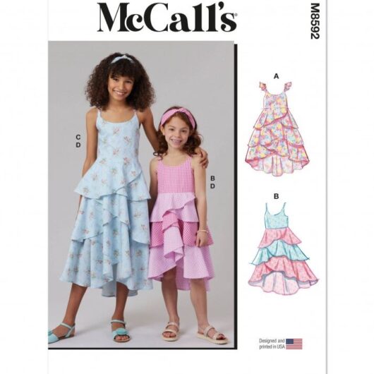 McCalls Paper Sewing Pattern 8592