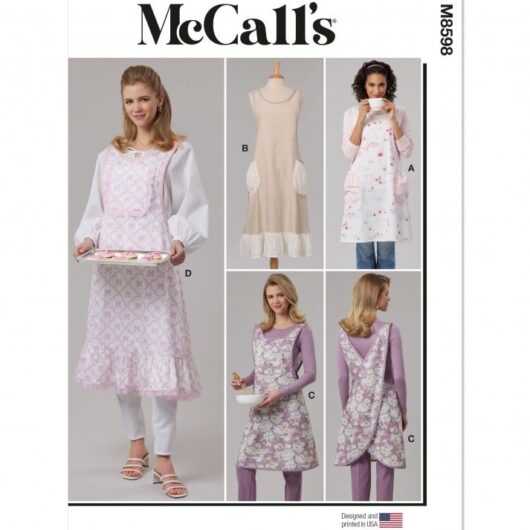 McCalls Paper Sewing Pattern 8598