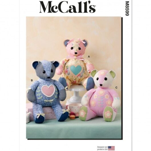 McCalls Paper Sewing Pattern 8599