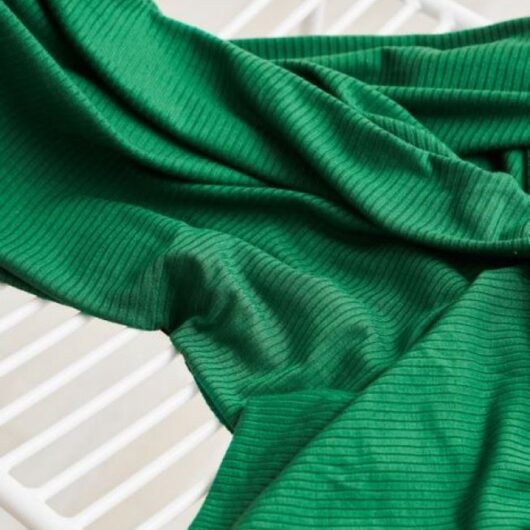 Meet MILK Derby Tencel Modal Rib Stretch Knit Fabric Frog