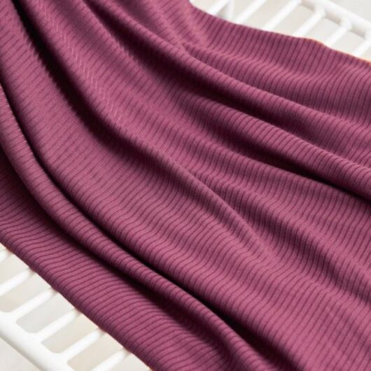 Meet MILK Derby Tencel Modal Rib Stretch Knit Fabric Punch
