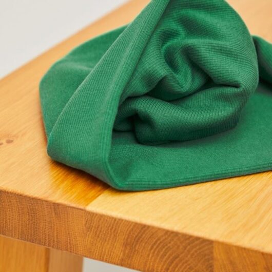 Meet MILK Neva Tencel Lyocell Cotton Rib Stretch Knit Fabric Frog