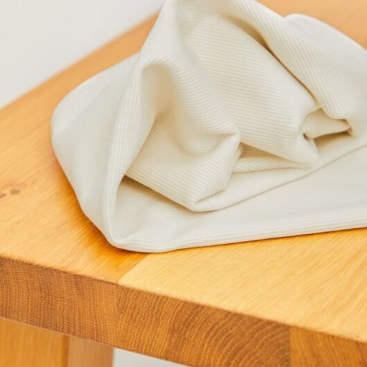 Meet MILK Neva Tencel Lyocell Cotton Rib Stretch Knit Fabric Shell