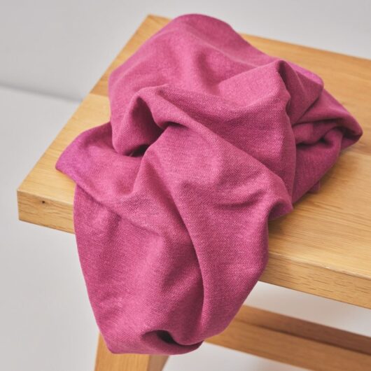 Meet MILK Pilu Linen Tencel Lyocell Sweater Knit Stretch Fabric Punch