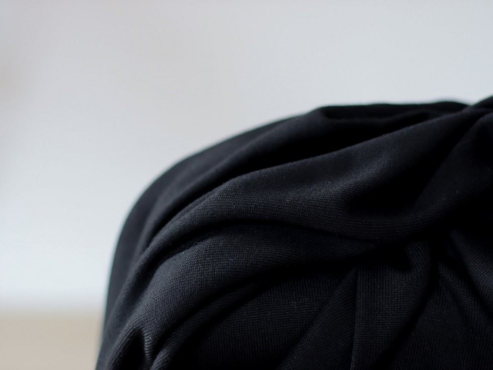 Meet MILK Soft Lima Sweater Knit Stretch Fabric Black