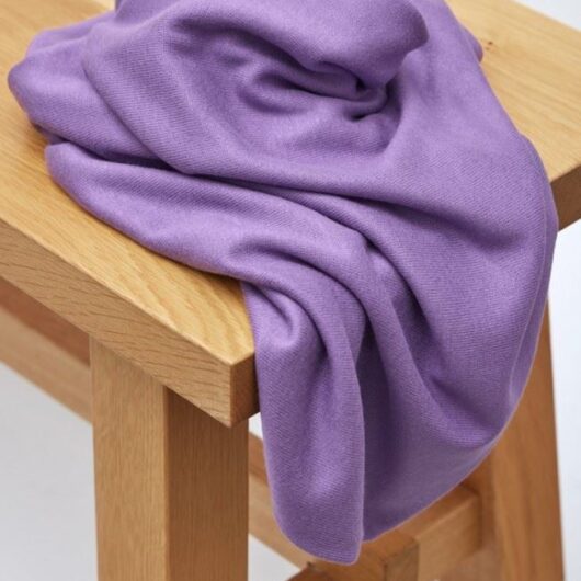 Meet MILK Soft Lima Sweater Knit Stretch Fabric Mauve
