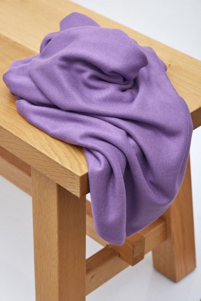 Meet MILK Soft Lima Sweater Knit Stretch Fabric Mauve