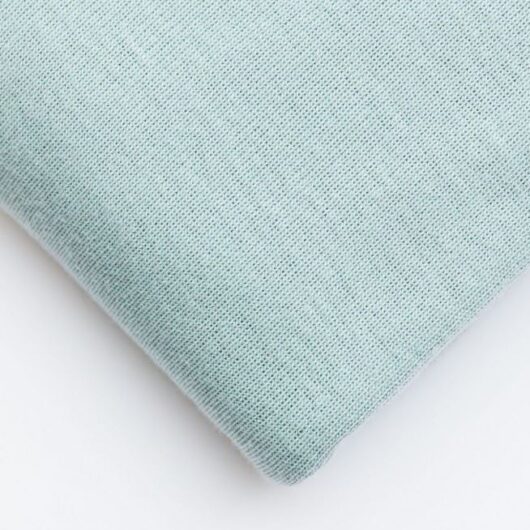 Meet MILK Tencel Lyocell Cotton Fine Jersey Stretch Knit Fabric Blue Mist