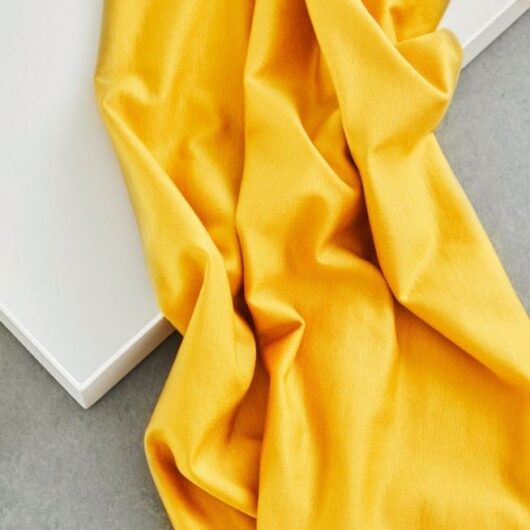 Meet MILK Tencel Lyocell Jersey Stretch Knit Fabric Amber