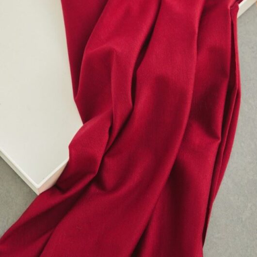 Meet MILK Tencel Lyocell Jersey Stretch Knit Fabric Berry