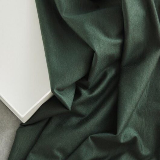 Meet MILK Tencel Lyocell Jersey Stretch Knit Fabric Deep Green