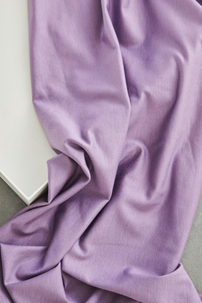 Meet MILK Tencel Lyocell Jersey Stretch Knit Fabric Mauve