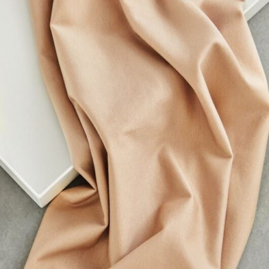 Meet MILK Tencel Lyocell Jersey Stretch Knit Fabric Warm Sand