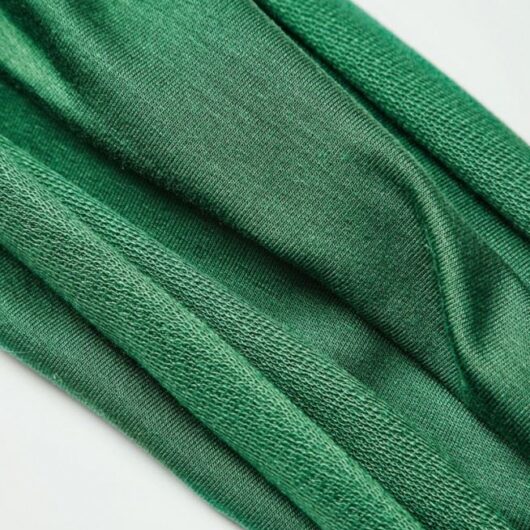 Meet MILK Tencel Lyocell Loop Back French Terry Stretch Knit Fabric Frog