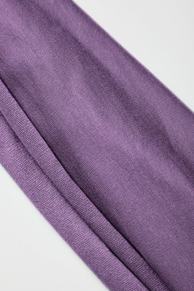 Meet MILK Tencel Lyocell Loop Back French Terry Stretch Knit Fabric Mauve
