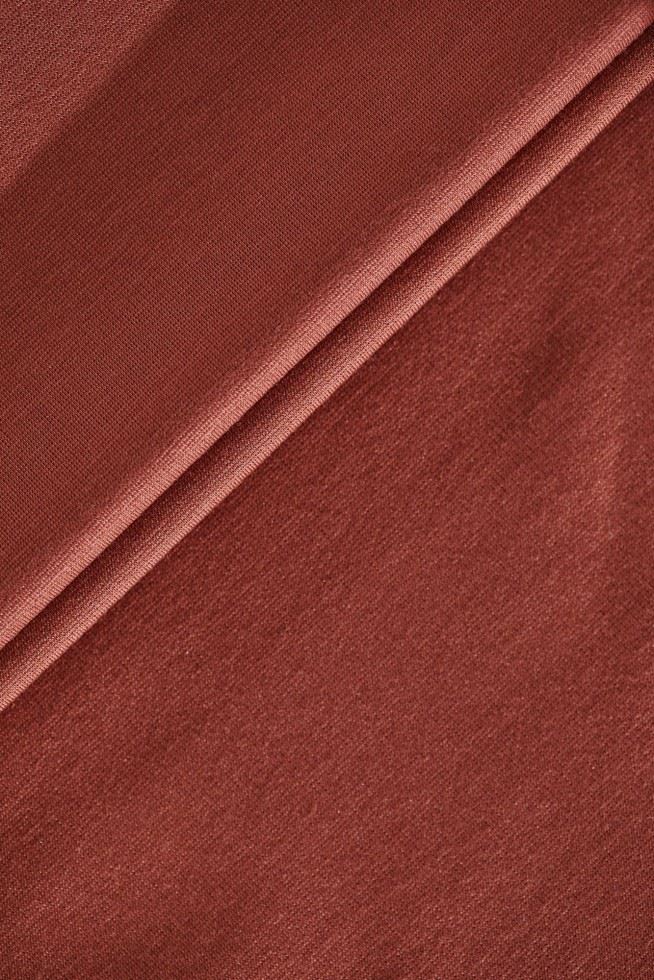 Meet MILK Tencel Lyocell Ponte Roma Double Stretch Knit Fabric Cider