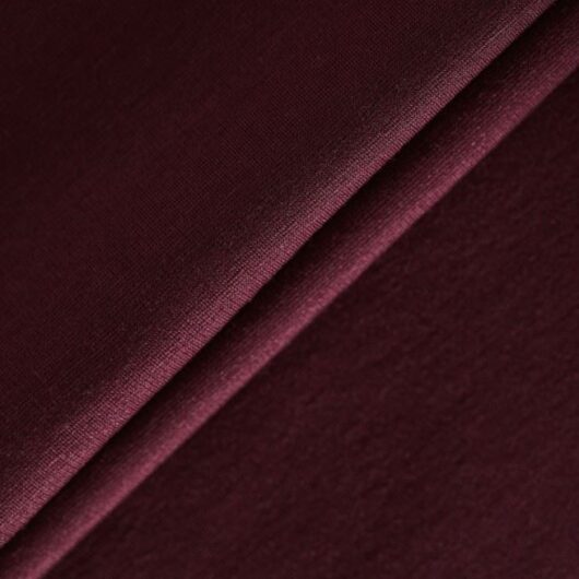 Meet MILK Tencel Lyocell Ponte Roma Double Stretch Knit Fabric Maroon