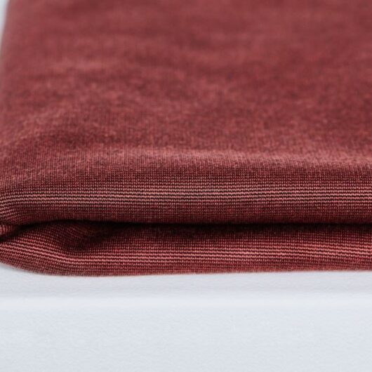 Meet MILK Two Tone Tencel Lyocell Ponte Roma Double Stretch Knit Fabric Cider