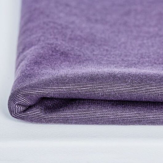 Meet MILK Two Tone Tencel Lyocell Ponte Roma Double Stretch Knit Fabric Mauve