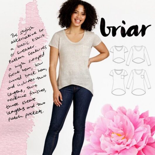 Megan Nielsen Paper Sewing Pattern Briar Sweater