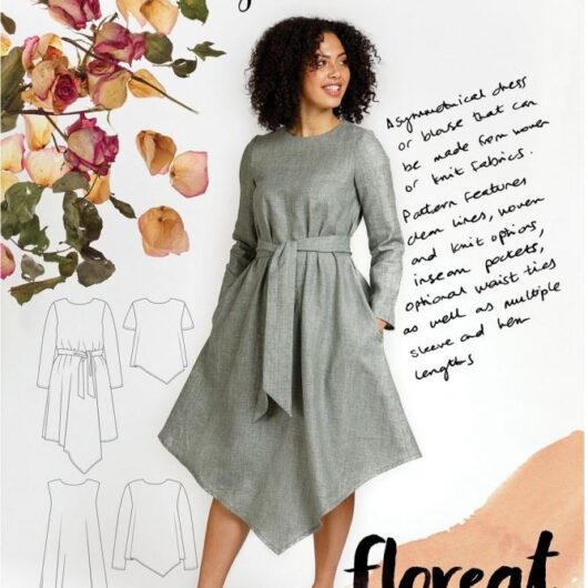 Megan Nielsen Paper Sewing Pattern Floreat Dress & Top