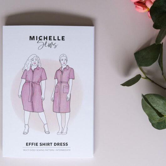 Michelle Sews Paper Sewing Pattern Effie Shirt Dress