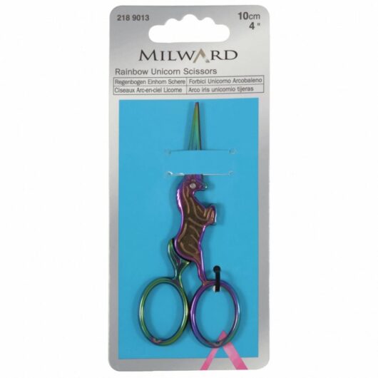 Milward Sewing Scissors, Thimble & Pins Gift Set Rainbow