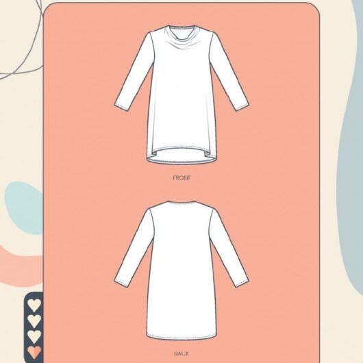 Minerva Exclusive Paper Sewing Pattern Emma Top