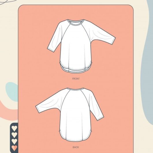 Minerva Exclusive Paper Sewing Pattern Evie Tunic