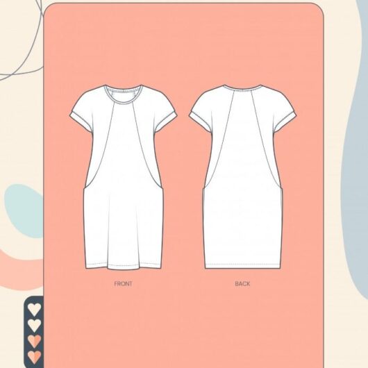 Minerva Exclusive Paper Sewing Pattern Savannah Dress