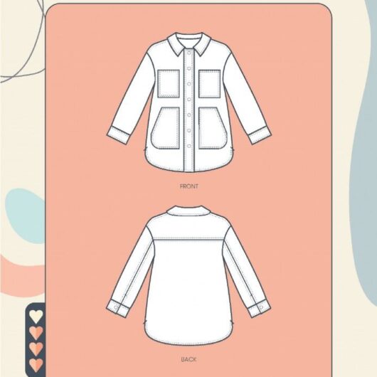 Minerva Exclusive Paper Sewing Pattern Tracey Jacket