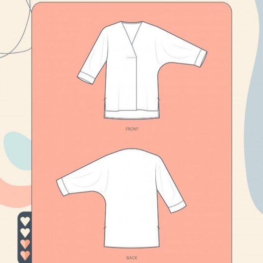 Minerva Exclusive Paper Sewing Pattern Victoria Blouse