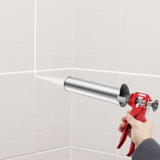 Mortar Gun for Brick Pointing Grouting Cement Lime Applicator Tool + 2 Nozzles