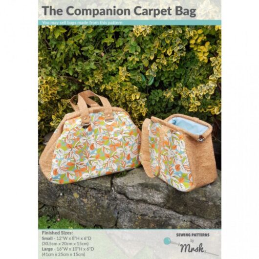 Mrs H Patterns Paper Sewing Pattern The Companion Carpet Bag