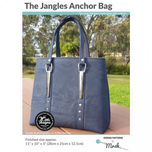 Mrs H Patterns Paper Sewing Pattern The Jangles Anchor Bag
